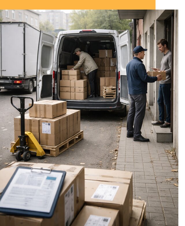 Доставка грузов от двери до двери с таможней от 45954 руб.