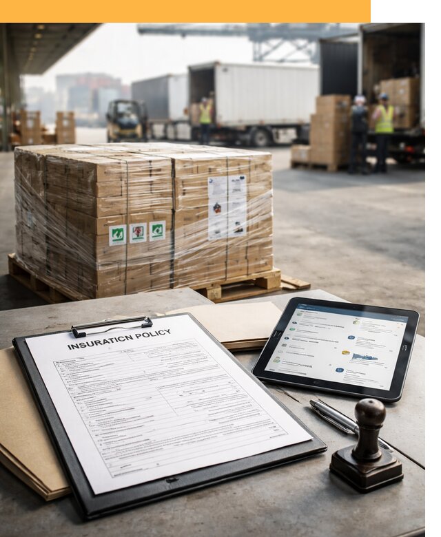 Страхование международных грузов от 3574 руб, полная защита