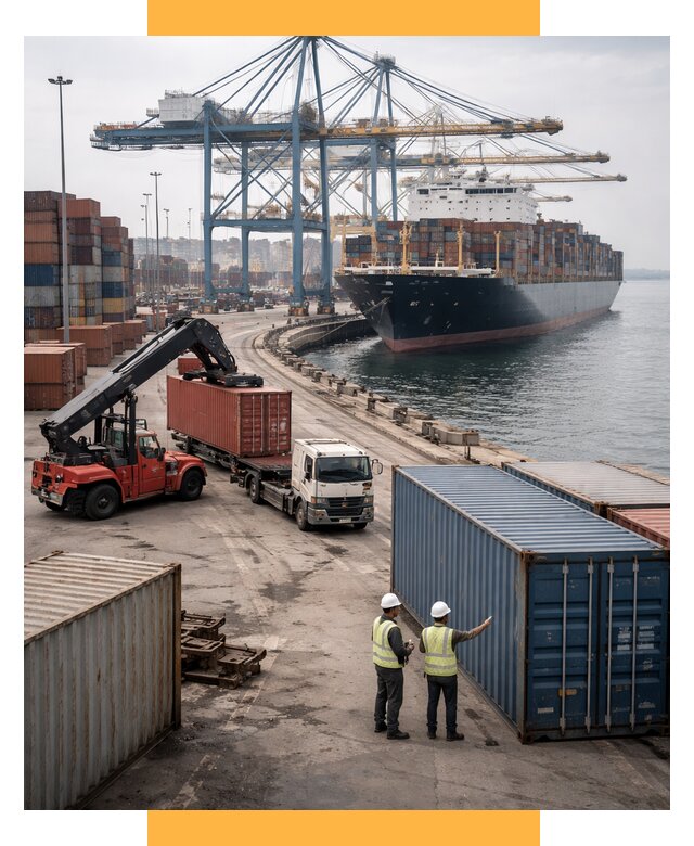 Морские перевозки из Европы от 61272 р. за контейнер | СетСервис-Крч