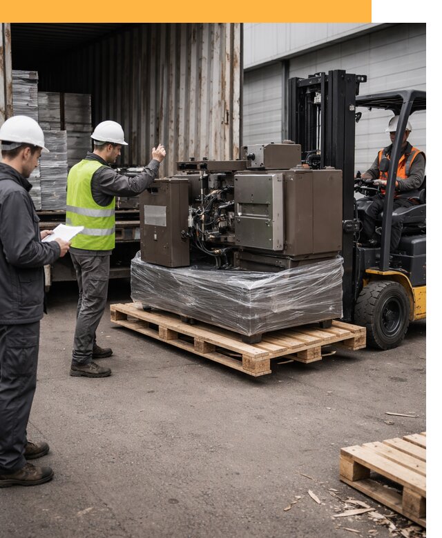 Доставка промышленного оборудования из Европы от 45954