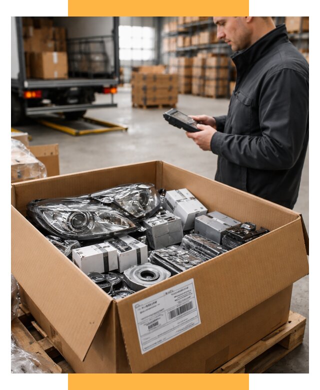 Доставка автозапчастей из Европы под ключ от 12765 р. | СетСервис-Крч