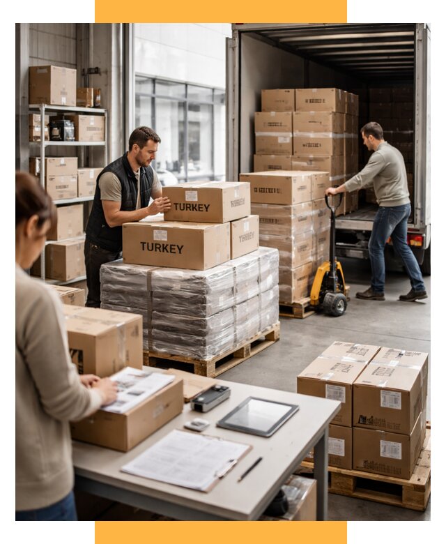 Доставка одежды из Турции от 6638 р. под ключ, СетСервис-Крч