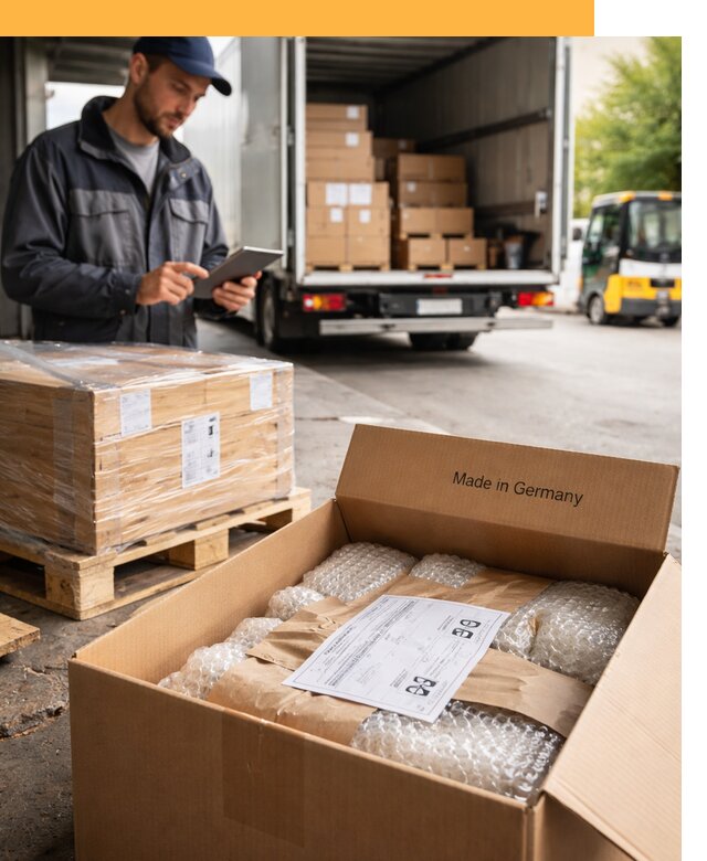 Доставка грузов из Германии от 45954 руб с таможенным оформлением