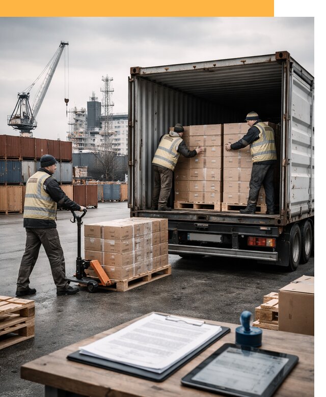 Доставка грузов из Латвии от 25530 руб, морская, авто, авиа