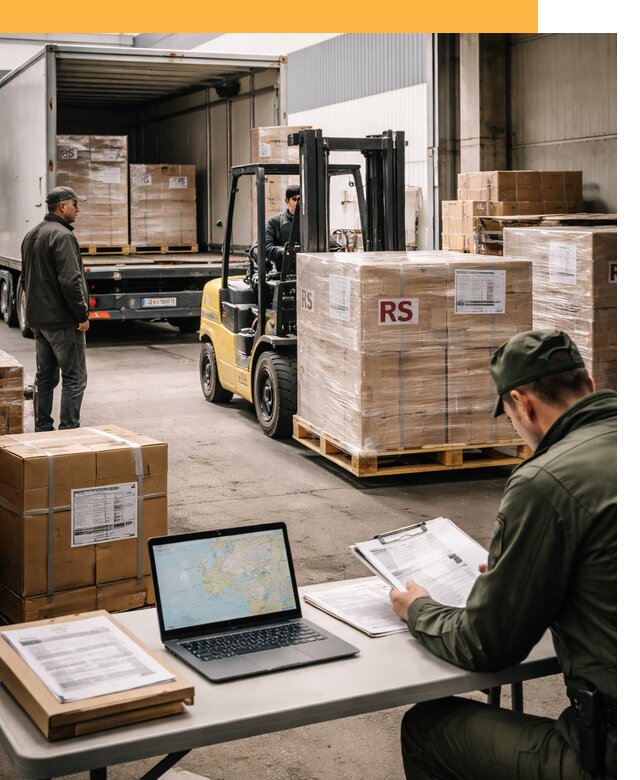 Доставка грузов в Сербию от 45954 руб, международные перевозки