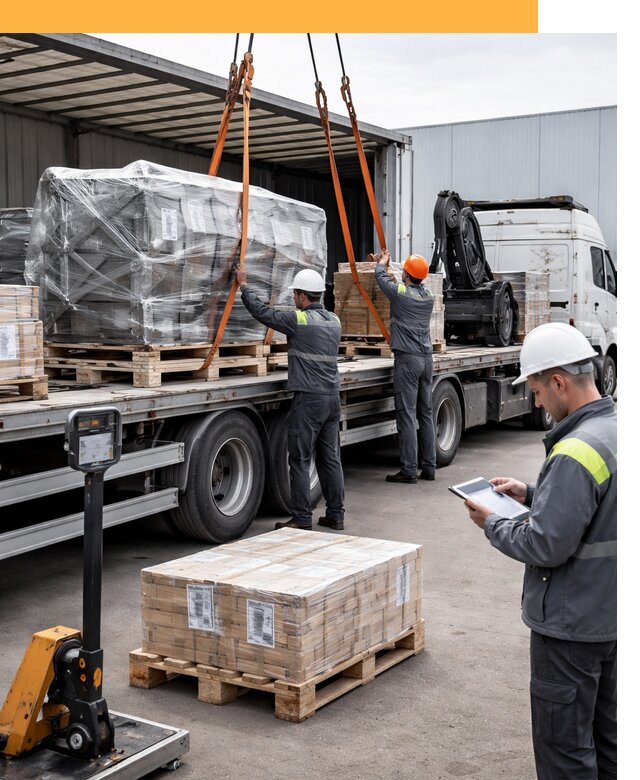 Перевозка крупного оборудования по миру от 30636 руб