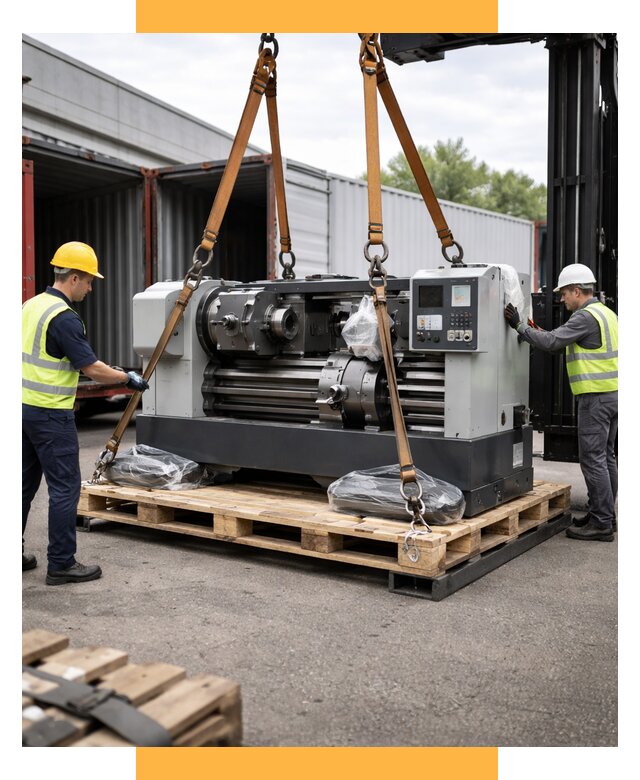 Перевозка станков и таможня от 61272 р. | СетСервис-Крч логистика