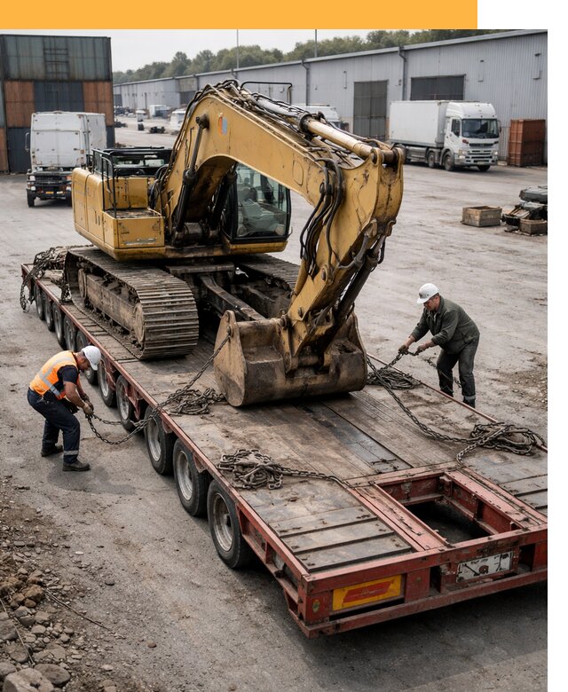 Перевозка спецтехники по России и миру от 45954 руб