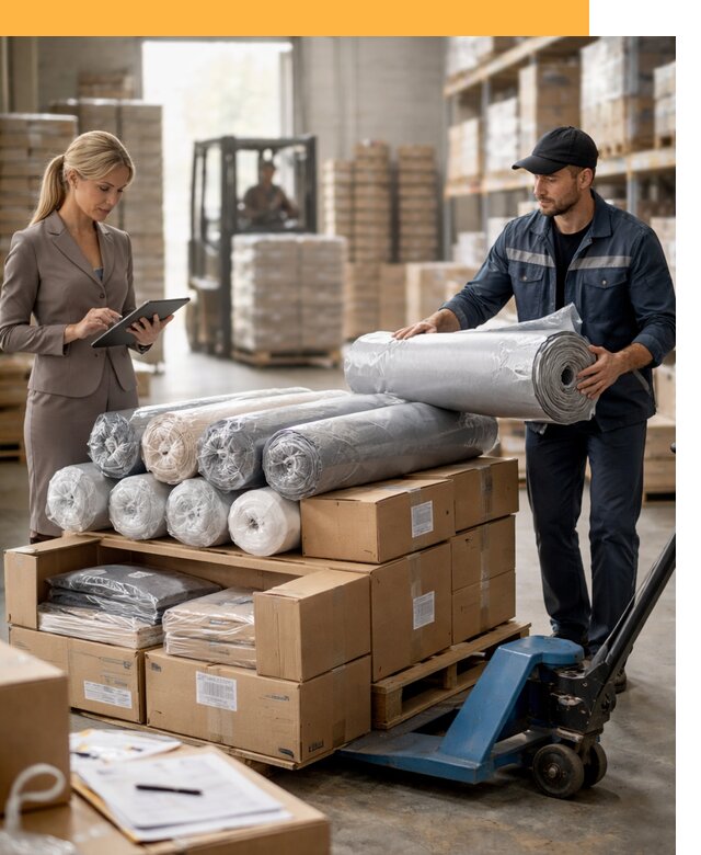 Перевозка текстиля по миру от 15318 руб. с таможней и страхованием