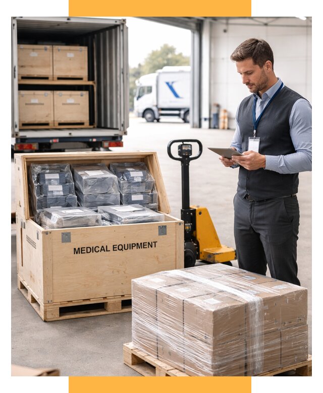 Перевозка медицинского оборудования от 15318 р. в СетСервис-Крч