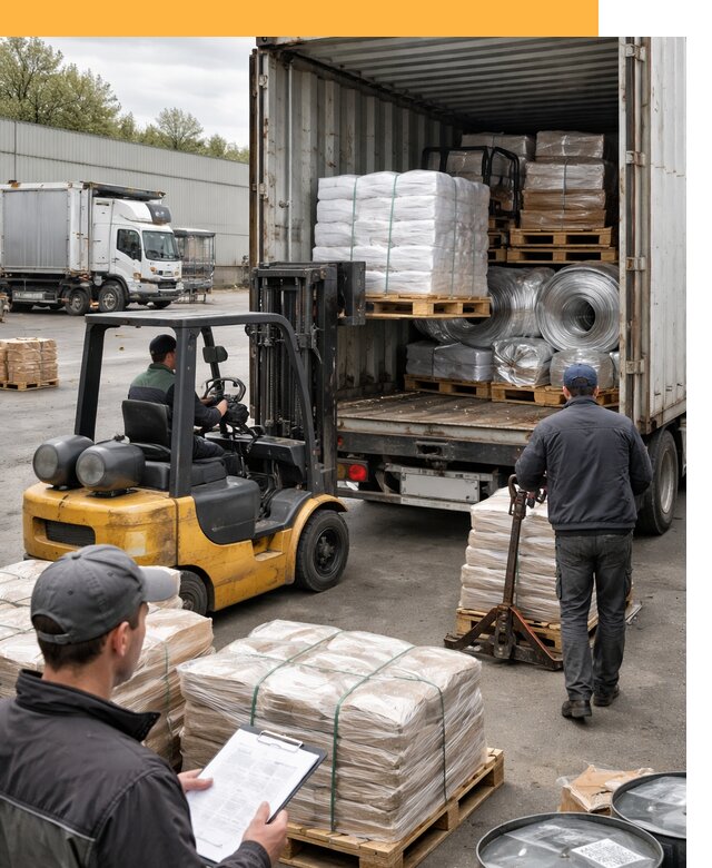 Международная перевозка сырья для производства от 6638 руб