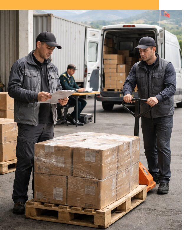 Доставка грузов через Армению, быстрая таможенная очистка от 25530