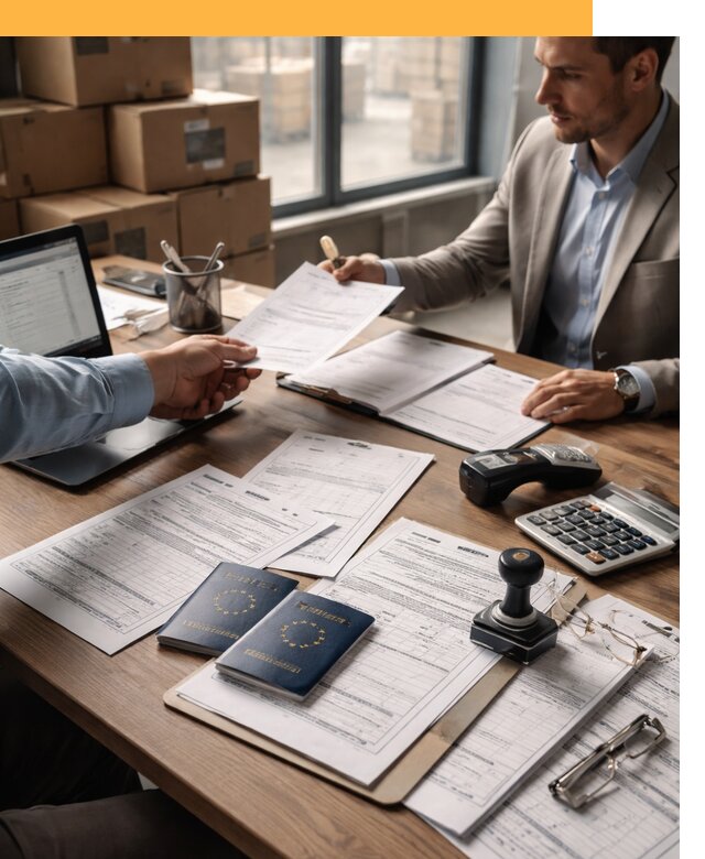 Таможенное оформление грузов из Европы от 8680 руб