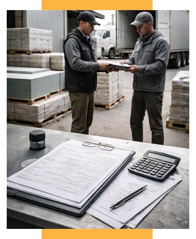 Таможенное оформление стройматериалов от 8680 р. | СетСервис-Крч
