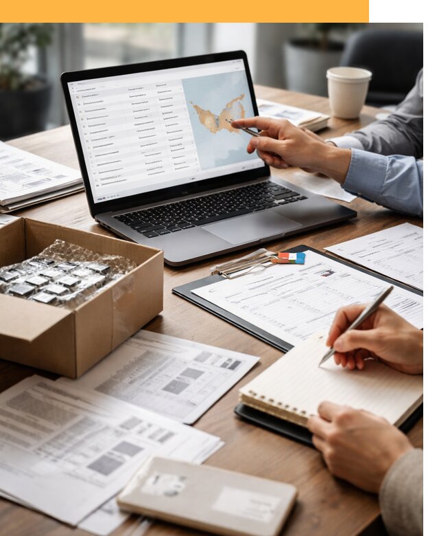 Поиск надежного поставщика в ОАЭ от 12254 рублей