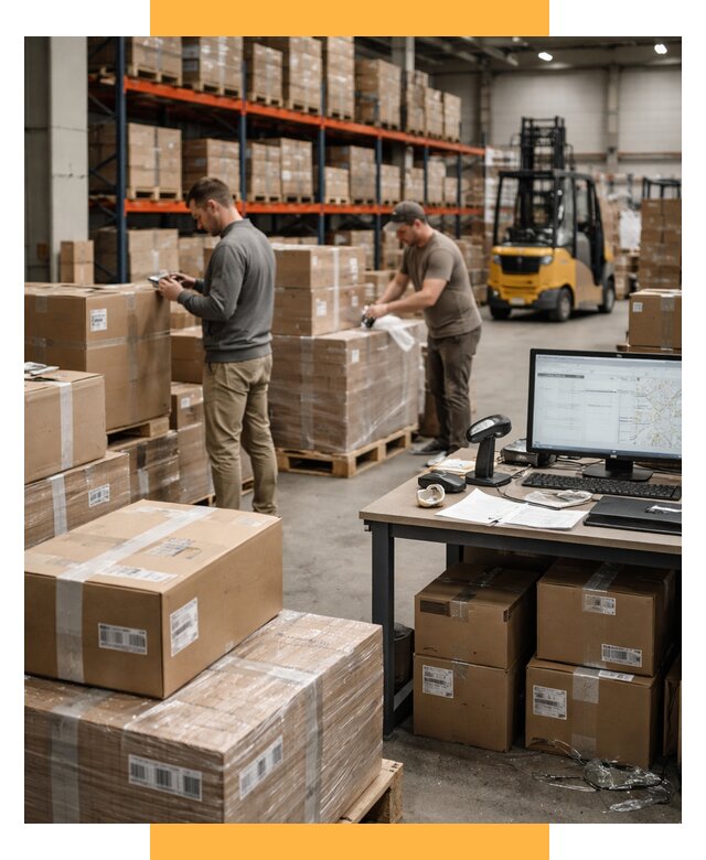 Склад консолидации в Европе от 6638 р., услуги СетСервис-Крч